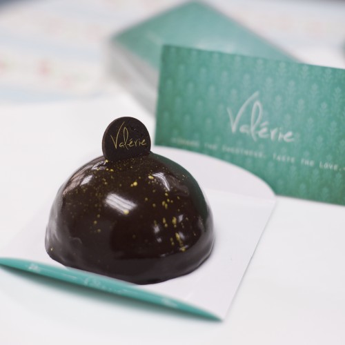 Valerie Passion fruit  Valrhona 64% Chocolate